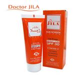 کرم ضد آفتاب رنگی فاقد چربی SPF30 دکتر ژیلا 65 گرم