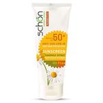 کرم ضد آفتاب رنگی فاقد چربی شون با رنگ طبیعی + SPF50