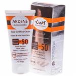 کرم ضد آفتاب رنگی فاقد چربی ضد آب آردن با SPF 50 Ardene Oil Free Tinted Sunblock Cream