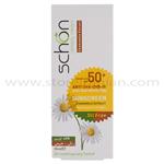 کرم ضد آفتاب شون SPF 50 رنگی طبیعی مناسب پوست های معمولی تا خشک