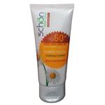 کرم ضد آفتاب شون رنگی بژ مدل Chamomile Extract