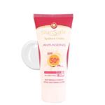 کرم ضد آفتاب ضد چروک SPF50 سان سیف Sun Safe مقدار 50 گرم بی رنگ