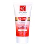 کرم ضد آفتاب ضد چروک شیلد رنگی فاقد چربی SPF 50 مای