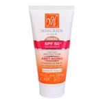 کرم ضد آفتاب مای SPF50 رنگ طبیعی ضد چروک (MY Sunscreen Cream Shield SPF 50 Anti Aging Natural Tinted)