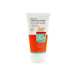 کرم ضد آفتاب نئودرم SPF50 رنگی مناسب پوست نرمال تا خشک 50 میل-بژ روشن