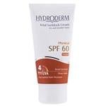 کرم ضد آفتاب هیدرودرم مدل SPF60 Phisical Tinted حجم 50 میلی لیترر