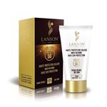 کرم ضد آفتاب پوست چرب رنگ رز بژ لانسون LANSON