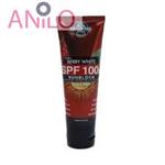 کرم ضد افتاب هالیوود استایل spf 100 مدل sunblelock حجم 100 میل