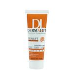 کرم ضدآفتاب درمالیفت مدل غیر رنگی با SPF50 حجم 40 میلی لیتر