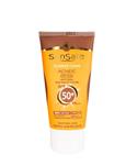 کرم ضدآفتاب رنگی با SPF50 فاقد چربی سان سیف Sun Safe وزن 50 گرم