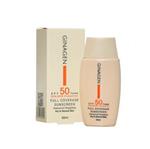 کرم ضدآفتاب رنگی پوست خشک SPF50 ژیناژن (50 میلی لیتر)
