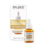 سرم ضد چروک بالانس مدل Gold + Marine Collagen حجم 30 میلی لیتر