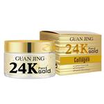 کرم صورت کلاژن طلای 24K ضد پیری پوست گوانجینگ 50 میل