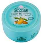 S nonas کرم مرطوب کننده و ترمیم کننده اسنوناس حاوی روغن بادام مدل Aceite De Almendra Vitamina E حجم 200 میلی لیتر