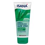 کرم دست و تقویت ناخن عصاره Aloe Vera حجم 100 میلی لیتر ایسانا
