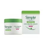 کرم مرطوب کننده سیمپل مدل vital vitamin حجم 50 میلی لیتر
